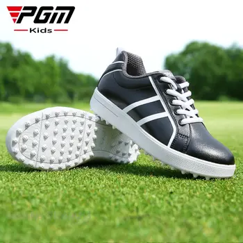 PGM Golf Adidasi Copii Moale Ultra-ușoare Pantofi de Golf Băieți în aer liber Casual Pantofi Sport Fete antiderapante Formatori Încălțăminte Impermeabilă