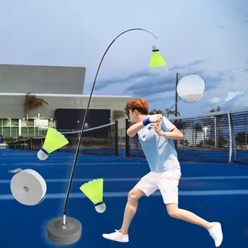 Practica de sine Antrenor Ajutor Unic Badminton, echipament de Pregătire pentru Echipamente