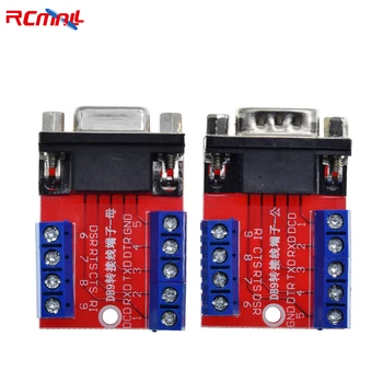 RCmall 10buc DB9 Masculin Feminin Adaptor Semnale Terminal Modulul Serial RS232 La Pinul Conector DB9