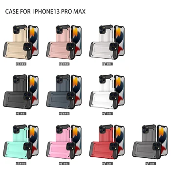 Rezistent la șocuri Caz de Protecție Pentru iphone 13 Pro Max Rugged Armor Hibrid Silicon Cover Pentru iphone 12 Mini 11 X XS XR 6 6s 7 8 Plus