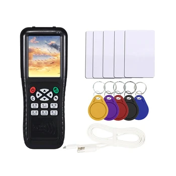 RFID Copiator Cu Decodare Completă Funcția Smart Card-Cheie NFC IC ID Duplicator Cititor de Scriitor (UID-Cheie T5577 Card)