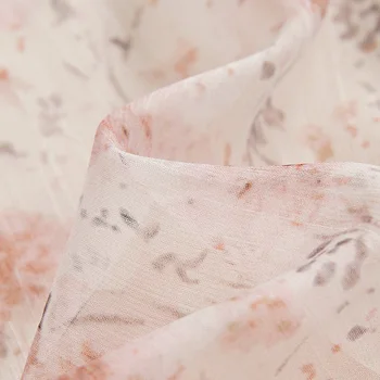 Rochie roz pentru Femei 2022 Noi V-neck Ruffle Vânt Blând Design Sentiment De Nișă Maneca Lunga Rochii Florale Pentru Femei