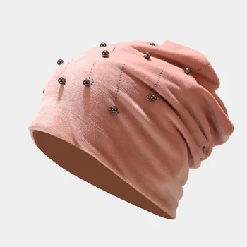 Seturi Noi De Catifea Perla De Foraj La Cald Pălărie De Sex Feminin De Qiu Dong Dublu Cald Căști Gramada Capac