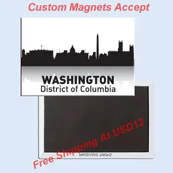 Statele UNITE ale americii de Călătorie Magneți Cadouri ,Washington DC Skyline,statele UNITE ale americii Suvenir Magnet de Frigider 5700