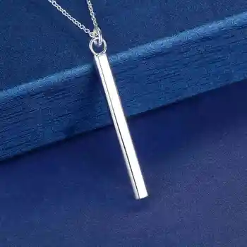 Strălucitor stick simplesilver Colier placat cu Argint Pandantiv Bijuterii /QYJCJQSN WJSMGECM 0