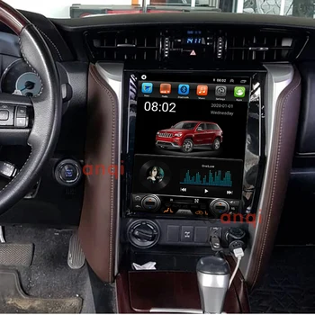 Tesla Stil Vertical Android 11 GPS Auto Nagavition pentru TOYOTA Fortuner/HILUX Revo 2016-2018 An Player Multimedia GPS Nav AHD