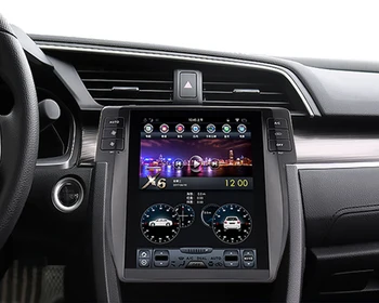 Tesla Stil Vertical Android 9.0 Navigare Pentru-Honda-Civic 2016+ Auto Radio Auto Multimedia Player Casetofon Unitatea De Cap