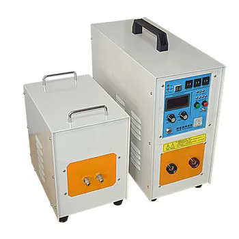Topirea metalelor de înaltă frecvență de inducție de încălzire aparat de 15KW călire / de recoacere de sudare tratarea la cald a metalelor echipamente 220V