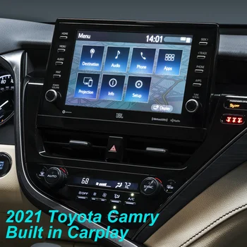 Touch Screen Full Auto Multimedia Player Video Pentru 2021 Toyota Camry Radio Stereo Bluetooth Navigatie GPS Cap Unitate Android 10