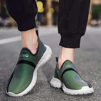 Trend vara Barbati Pantofi sport de Moda Slip-on Super Jogging Lumină Adidași Confort rezistent la Uzura Încălțăminte în aer liber, Respirabil