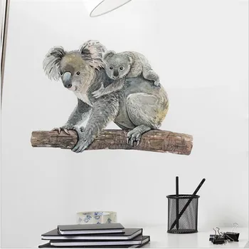 Vii 3d koala urs Perete Autocolant perete acasă decorare camera de zi decor mural tapet creative de animale autocolante