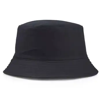 În Aer Liber Pescar Pălărie De Plajă Capac Nou De Vara Din Bumbac Găleată Pălării Femei Unisex Protecție Solară Panama Pălărie Bărbați De Culoare Pură Sunbonnet Fedoras