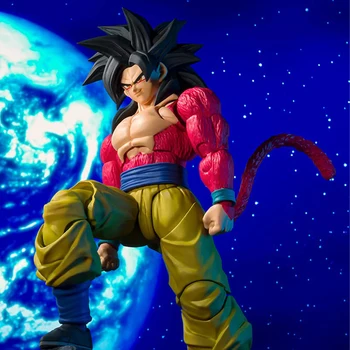 ÎN STOC Bandai Spiritele Dragon Ball GT Super Saiyan 4 Son Goku, Vegeta S. H. Figuarts Kakarott Figura de Acțiune de Colectare de Jucarii Model 0