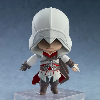 ÎN Stoc Bun Zâmbet Compania Creed Assassin lui Ezio Nendoroid 1829 Auditore Da Firenze Original de Acțiune Figura Modelul Copilului Jucării