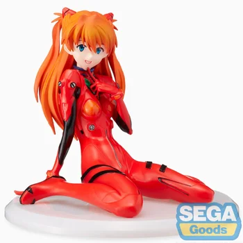 În Stoc Original SEGA EVA Asuka Langley Soryu Costum de Conducere Figura Anime Model Collecile Jucării de Acțiune
