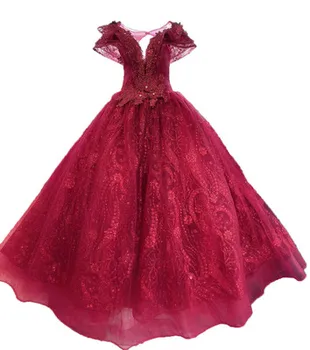 încoronarea maneca broderie floarea ștrasuri din mărgele curtea rochie de bal regal Medieval, Renascentist Victorian rochie Belle de minge