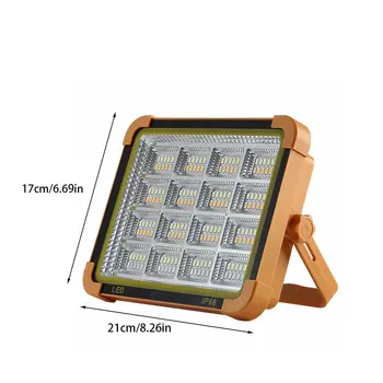 Lampă Solară Dispozitiv De Iluminare Universal Cu Utilizare La Exterior Reîncărcabilă Camping Lumina 1