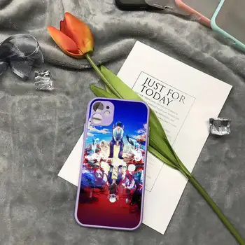 Tokyo Ghoul kaneki ken Telefon Caz Pentru iPhone 13 12 11 Mini Pro XR XS Max 7 8 Plus X Mat Violet transparent Capacul din Spate 1