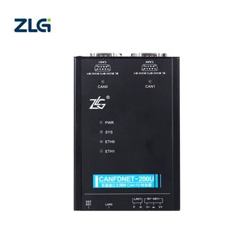 ZLG Masina Ethernet pentru a CANFD Autobuz Analizor de Înaltă performanță Industrială RJ45 să POT FD Date Converter CANFDNET Serie 1