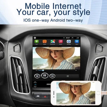 9.7 Inch 1+16G WiFi BT FM DSP RDS 2din Android De 10.1 Radio Auto Multimidia Video Player de Navigare GPS Pentru Ford Focus 2012-2018 2