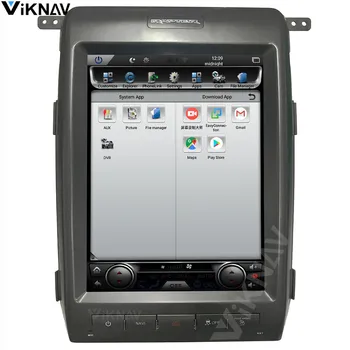 Android ecran vertical mașină de navigare GPS Pentru-FORD F150 2011-2013 multimedia DVD player suport carplay 2