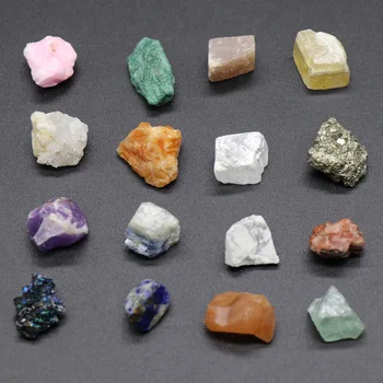 20buc/Set Minerale Naturale Cutie de colectare Pietre prețioase și Cristale Agate Specimen pentru educație Neregulate de Energie Piatra Decor Acasă 3