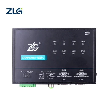 ZLG Masina Ethernet pentru a CANFD Autobuz Analizor de Înaltă performanță Industrială RJ45 să POT FD Date Converter CANFDNET Serie 3