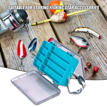 Cutie de pescuit de Înaltă Calitate, Cu Șnur Portabil Capac Transparent ABS Pescuit Cutie pentru momeala de Pescuit Caz Pescuit Cutie 4