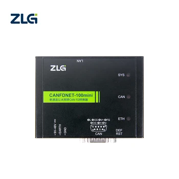 ZLG Masina Ethernet pentru a CANFD Autobuz Analizor de Înaltă performanță Industrială RJ45 să POT FD Date Converter CANFDNET Serie 4