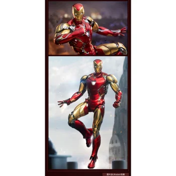 În Stoc Original HotToys MMS528D30 Iron Man, Avengers Endgame MK85 1/6 Proporție Aliaj Colecție de Artă 4