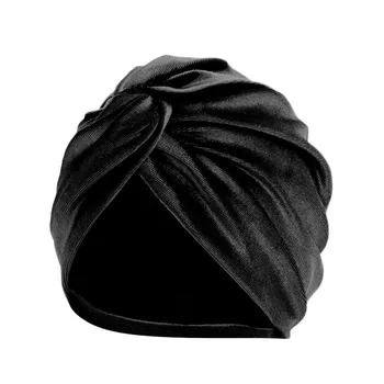 2021 Femei Turbanul Musulman Pălărie Cancer Chimioterapie Capac de Păr Capota Cap Eșarfă Folie de Acoperire Interior de zi cu Zi Pălării Confortabile шапка 5
