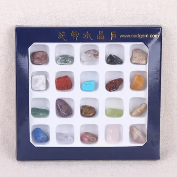 20buc/Set Minerale Naturale Cutie de colectare Pietre prețioase și Cristale Agate Specimen pentru educație Neregulate de Energie Piatra Decor Acasă 5