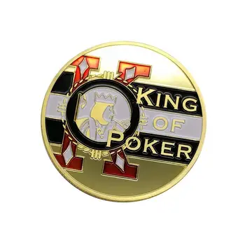 Chip de Monede Regele de Poker Card de Coard Monedă Comemorativă Colecție de Suveniruri 5