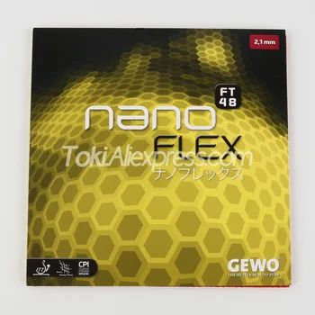 Original GEWO Nano FLEX FT48 de Tenis de Masă de Cauciuc (Made in Germany) NanoFlex FT 48 de Ping-Pong Burete 5
