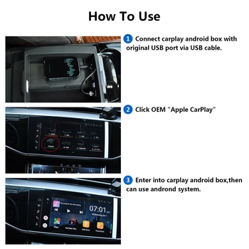 Radio Carplay upgrade de Android Audio Auto Pentru BMW X4 2018 - 2021 USB Apple Wireless AI Cutie Auto Multimedia Player Mirror Link-ul de Wifi 5